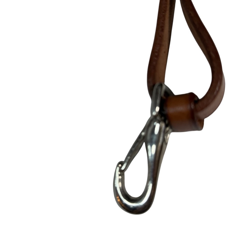 Elegant Brown Leather Horse Breast collar - Picture 9 of 16